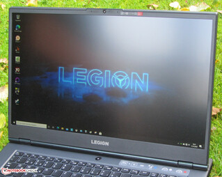 The Legion 5 outdoors