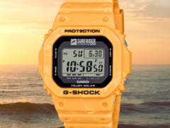 The new Casio G-Shock x Surfrider Foundation Japan watch (pictured) will soon be released in more European countries. (Image source: Casio, edited)