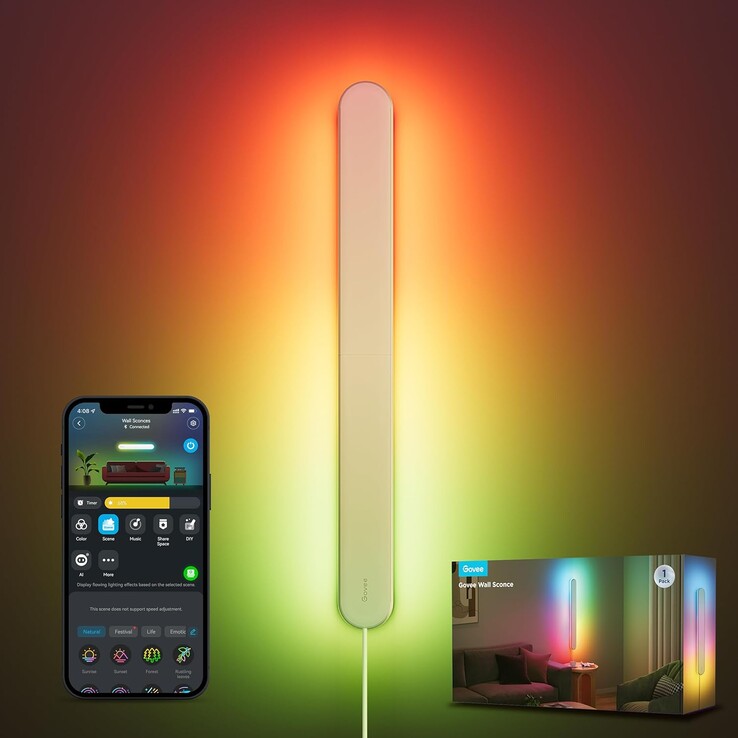 The Govee Wall Sconce. (Image source: Govee)