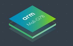 The HiSilicon Kirin 9000 uses ARM's Mali-G78 GPU