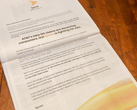 Sprint's open letter was printed in the New York Times. (Source: Sprint)