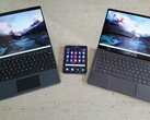 Microsoft Surface Pro X is fitted with the SQ1, the Galaxy Fold with the Snapdragon 855 and the Galaxy Book S with the Snapdragon 8cx. (Source: Notebookcheck)