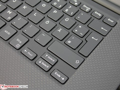 The keyboard layouts of the XPS 15 and XPS 13 are basically identical