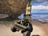A screengrab from Halo: Campaign Evolved's The Silent Cartographer demo (image source: Halo YT)