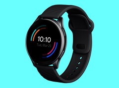 The OnePlus Watch looks a fair bit like Samsung&#039;s Galaxy Watch Active 2. (Image source: OnePlus via Unbox Therapy)