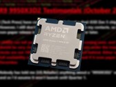 Current AMD X3D processors, like the Ryzen 7 9800X3D and the Ryzen 9 9950X3D, rely on one 64 MB 3D V-Cache block. (Image source: Notebookcheck, Moore's Law Is Dead on YouTube, edited)
