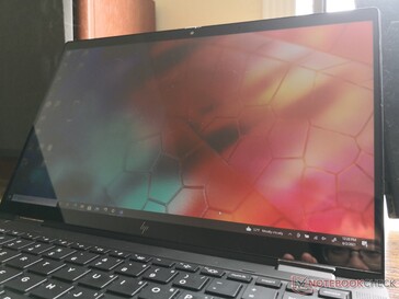Dragonfly Max with Sure View off. Viewing angles and apparent brightness are still shallower and dimmer when compared to a regular non-Sure View laptop