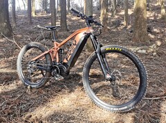 The very powerful Frey Beast electric mountain bike is expected to hit the red-hot e-bike market next year (Image: Electrek)