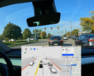 Tesla's Full Self-Driving mode in action (image: Dirty Tesla)