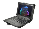 The Druabook R10 2-in-1 laptop with detachable keyboard is MIL-STD-810H-rated to survive 6-foot drops, dust, and water exposure. (Image source: Durabook)