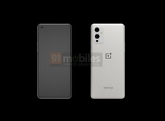 This is how the OnePlus 9 could look, according to 91Mobiles. (Image source: 91Mobiles)