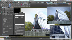 Autodesk 3D Studio Max is a highly GPU-intensive application. (Source: JFL Media)