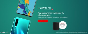 The 'promotional posters' for the Huawei P30 and P30 Pro. (Source: SlashLeaks)