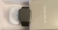 The Fitbit Versa 2&#039;s alleged boxed state. (Source: OLX)