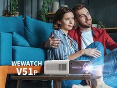 The WEWATCH V51P projector has a white noise feature. (Image source: WEWATCH)