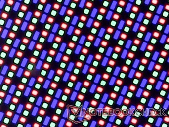 RGB OLED subpixel matrix
