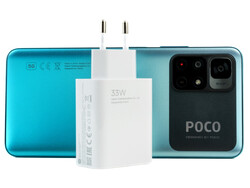 The Poco M4 Pro 5G comes with a 33-W power adapter.