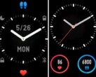 The Xiaomi Mi Band 5 will be able to display analog watch faces. (Image source: TizenHelp)