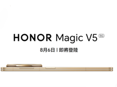The Honor Magic V5 will launch in Hong Kong next month. (Image source: Honor)