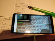 HTC U12+ front-facing camera