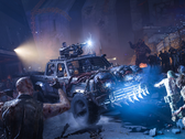 Image from Call of Duty: Black Ops 7's Zombies mode showing the Ol' Tessie vehicle. (Image source: Steam)