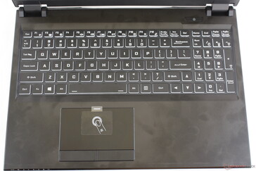 Identical keys, feedback, and layout to the 17.3-inch Nightsky RX17