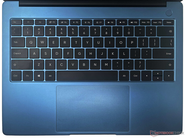 The keyboard and touchpad offer a great input experience.