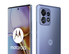 Motorola will sell the Moto X40 in North America as the Edge Plus (2023). (Image source: Motorola via _snoopytech_)
