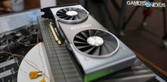 The new RTX 2080Ti features a new cooling solution, more CUDA cores than ever, and RTX technology. (Source: Gamers Nexus)