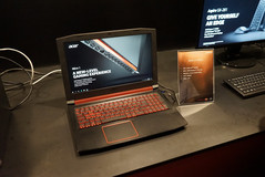 The Acer Nitro 5, powered by an AMD A-Series FX CPU and Radeon RX550.