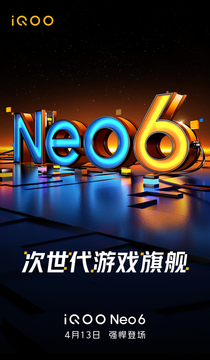 iQOO announces a launch for the Neo6...