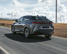 The 2023 Lexus RZ 450e electric SUV has been officially revealed in a lenghty launch trailer (Image: Lexus)