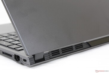 Outer lid and keyboard deck are smooth aluminum alloy