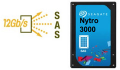 The Nytro 3000 SSDs feature a dual-port SAS connection that provides reliability, endurance and read speeds of up to 2.2 GB/s. (Source: Seagate) 