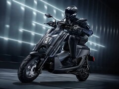 Yamaha has officially unveiled the EMF electric moped in a futuristic and quite dramatic launch trailer (Image: Yamaha)