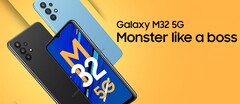The latest 5G Galaxy M-series phone. (Source: Samsung)