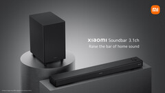 The Xiaomi Soundbar 3.1ch should be available globally. (Image source: Xiaomi)