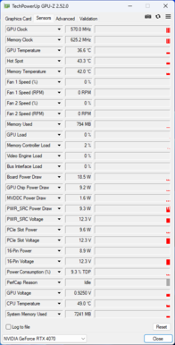 GPU-Z: Zotac GeForce RTX 4070 AMP Airo