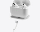 Apple may unveil AirPods that charge via USB-C at the company's September 12 event. (Image via Apple w/ edits)