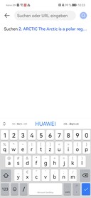 Huawei nova 9 - input devices