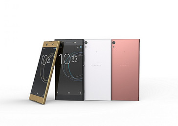 Sony Xperia XA1 Ultra Android phablet color options