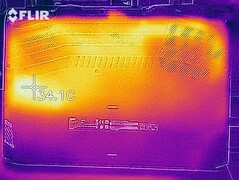 Heat development bottom (idle)