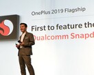 OnePlus CEO Pete Lau spoke about the Snapdragon 855 earlier this year. (Source: Qualcomm)