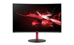 The Acer Nitro XZ2 Series curved gaming monitors offer up to 1 ms response times. (Image source: Acer)