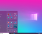 Windows 10 translucent start menu (Source: Microsoft)
