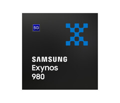 The Exynos 980 is Samsung&#039;s first SoC to integrate a 5G modem. (Source: Samsung)