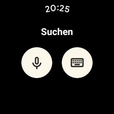 You can create inputs on the Pixel Watch via voice command or the keyboard.