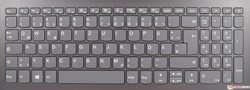 keyboard of the Lenovo IdeaPad 320-15IKBRN