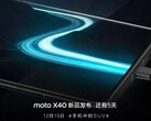 Moto X40 teasers get super-charged. (Source: Motorola)