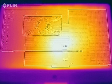 Surface temperatures stress test (front)